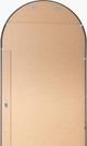 Surya Aranya Matte Black 22" Accent Mirror-2