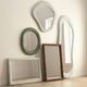 TOV Furniture Cheyanne Natural Carved Wall Mirror-1