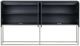 Crestview Collection Black 4-Door Cabinet-3