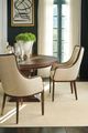 Lexington Home Customizable Silverado Bromley Upholstered Dining Arm Chair-3