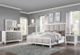 ACME Furniture Katia Light Gray/Weathered White Queen Panel Bed-1