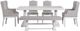 Steve Silver Co. Warren 6-Piece Gray/White Dining Set-0