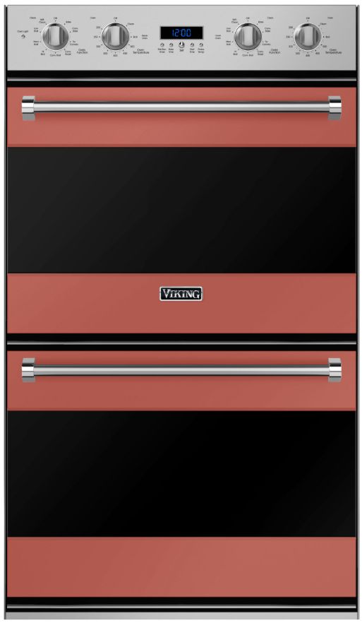 Viking® 3 Series 30" Spiced Cider Double Electric Wall Oven-0