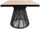 CabanaCoast® Customizable Cove Synthetic Fiber 36" Outdoor Square Dining Table-1