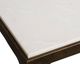 Vanguard® Furniture Hancock Honed Agaria Top with French Brass Base-2