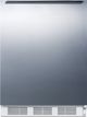 Summit® Peak24 Series 24” 5.8 Cu. Ft. Stainless Steel Under the Counter Refrigerator-0