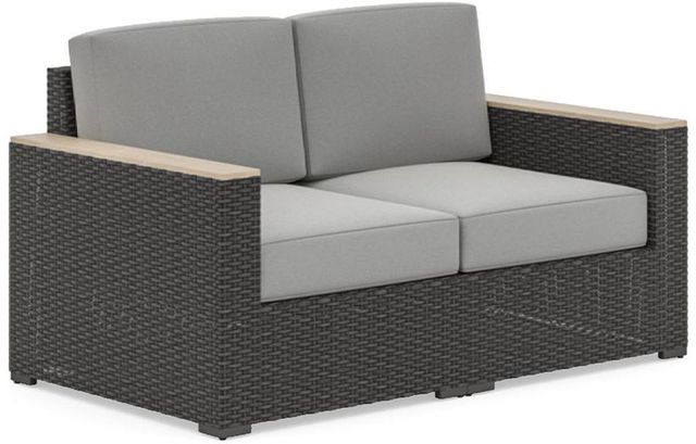 homestyles® Boca Raton Brown Outdoor Loveseat-0