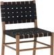 Moe's Home Collection Mira Black Teak Outdoor Dining Chair -5