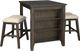 Signature Design by Ashley® Rokane 3-Piece Light Brown Counter Height Dining Table Set-1