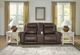 Signature Design by Ashley® Gravier Cordova Power Reclining Loveseat with Console-1