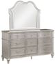 Coaster® Evangeline Silver Oak 9-Drawer Dresser with Mirror-0