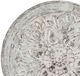 Bassett Mirror Medallion Wooden White Wall Art-1