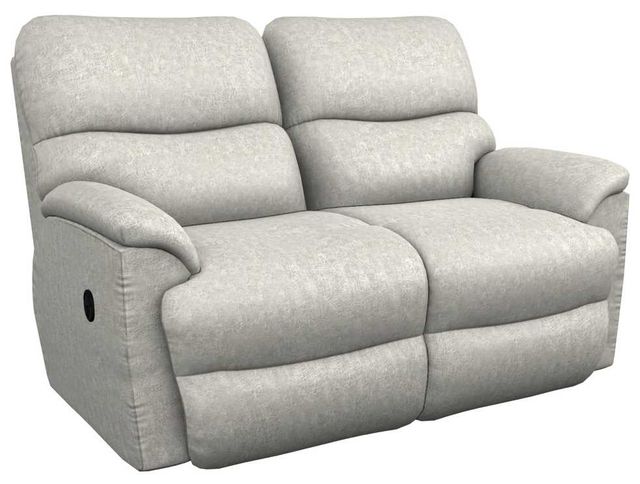 La-Z-Boy® Trouper Dove Manual Reclining Loveseat-0