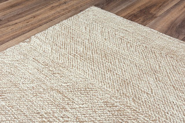Rizzy Home Etchings Neutral 5'x8' Rectangular Rug-3