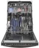 GE® 24" Black Stainless Built In Dishwasher-2