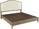 aspenhome® Provence Patine Queen Upholstered Bed-1