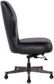 Hooker® Furniture EC Bali Charcoal Leather Executive Swivel Tilt Chair-2