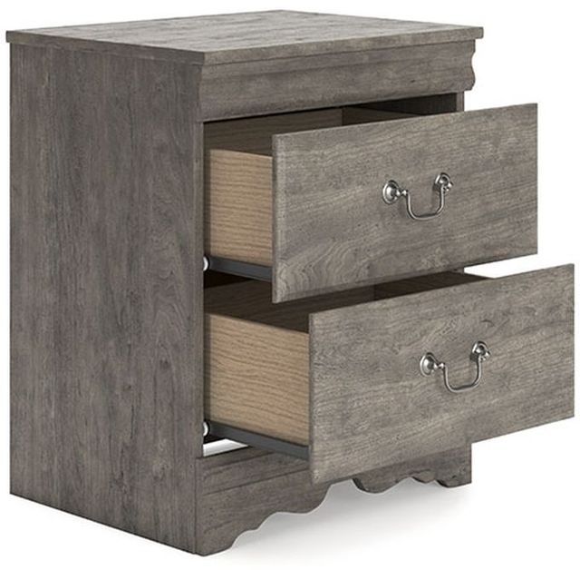 Signature Design by Ashley® Bayzor Warm Gray Vintage Nightstand-1