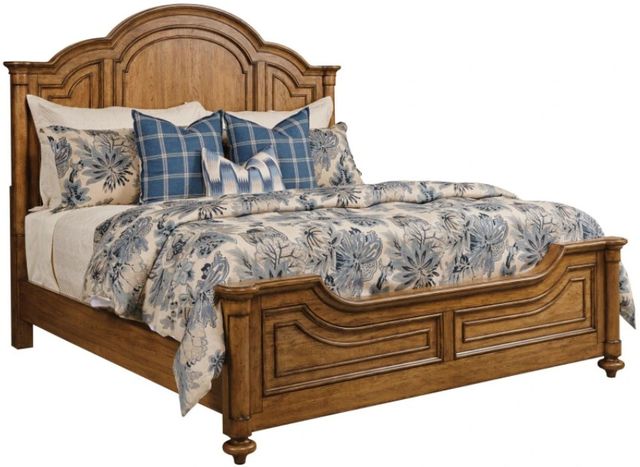 American Drew® Berkshire Eastbrook Warm Cognac California King Panel Bed-0