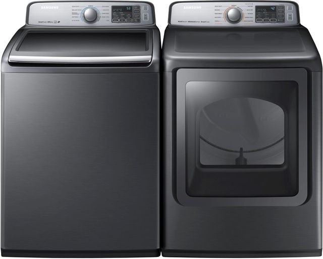 Samsung 7.4 Cu. Ft. Platinum Front Load Gas Dryer-3