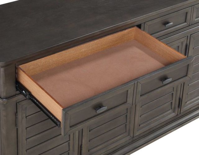 Steve Silver Co. Linnett Warm Gray Server-1