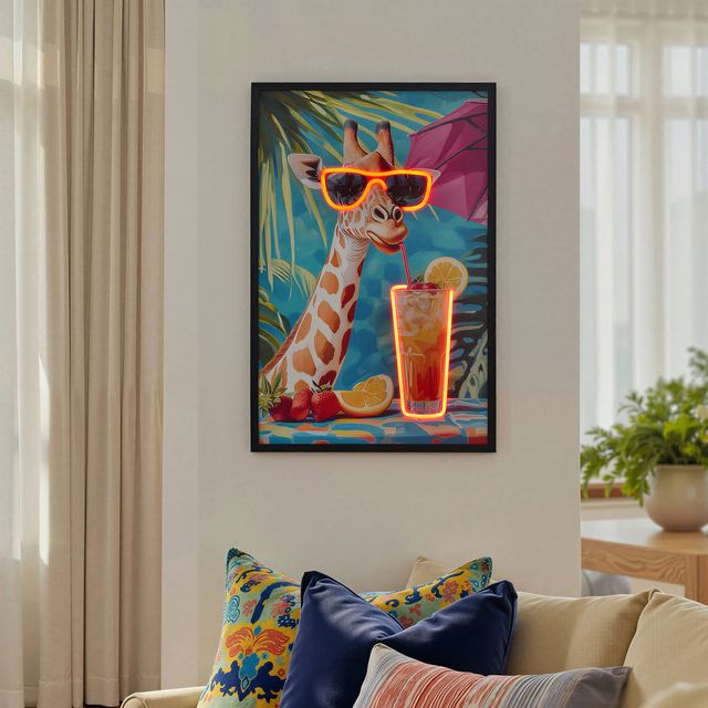 Stylecraft Neon Light Style 8 Wall Art-1