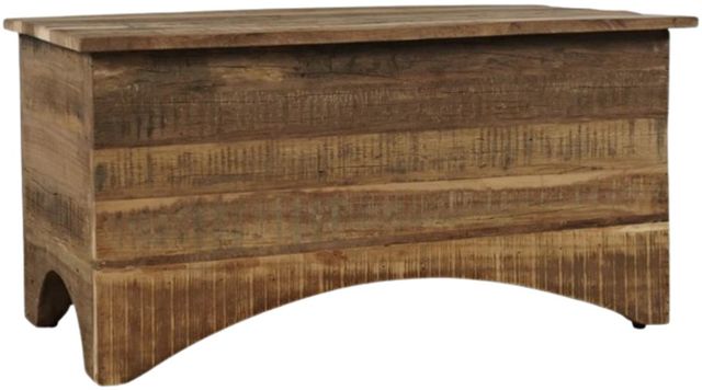 Jofran Inc. Reclamation Brown Storage Trunk-0