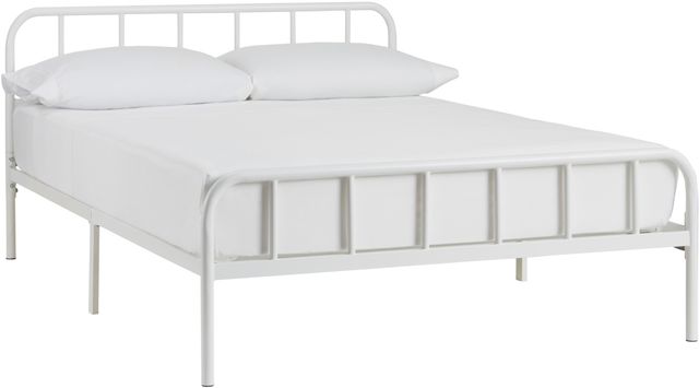 Signature Design by Ashley® Trentlore White Full Platform Bed-1
