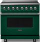 Viking® 5 Series 36" Ivy Pro Style Induction Range with Polished Chrome Trim-0