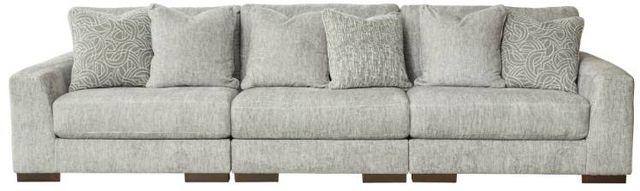 Signature Design by Ashley® Regent Park 2-Piece Pewter Living Room Set-1