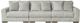 Signature Design by Ashley® Regent Park 2-Piece Pewter Living Room Set-1