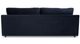 Moe's Home Collection Alvin Nightfall Blue Velvet Sofa-3