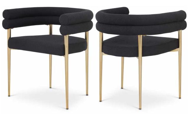 Meridian Furniture Brielle Black Dining Chair-3