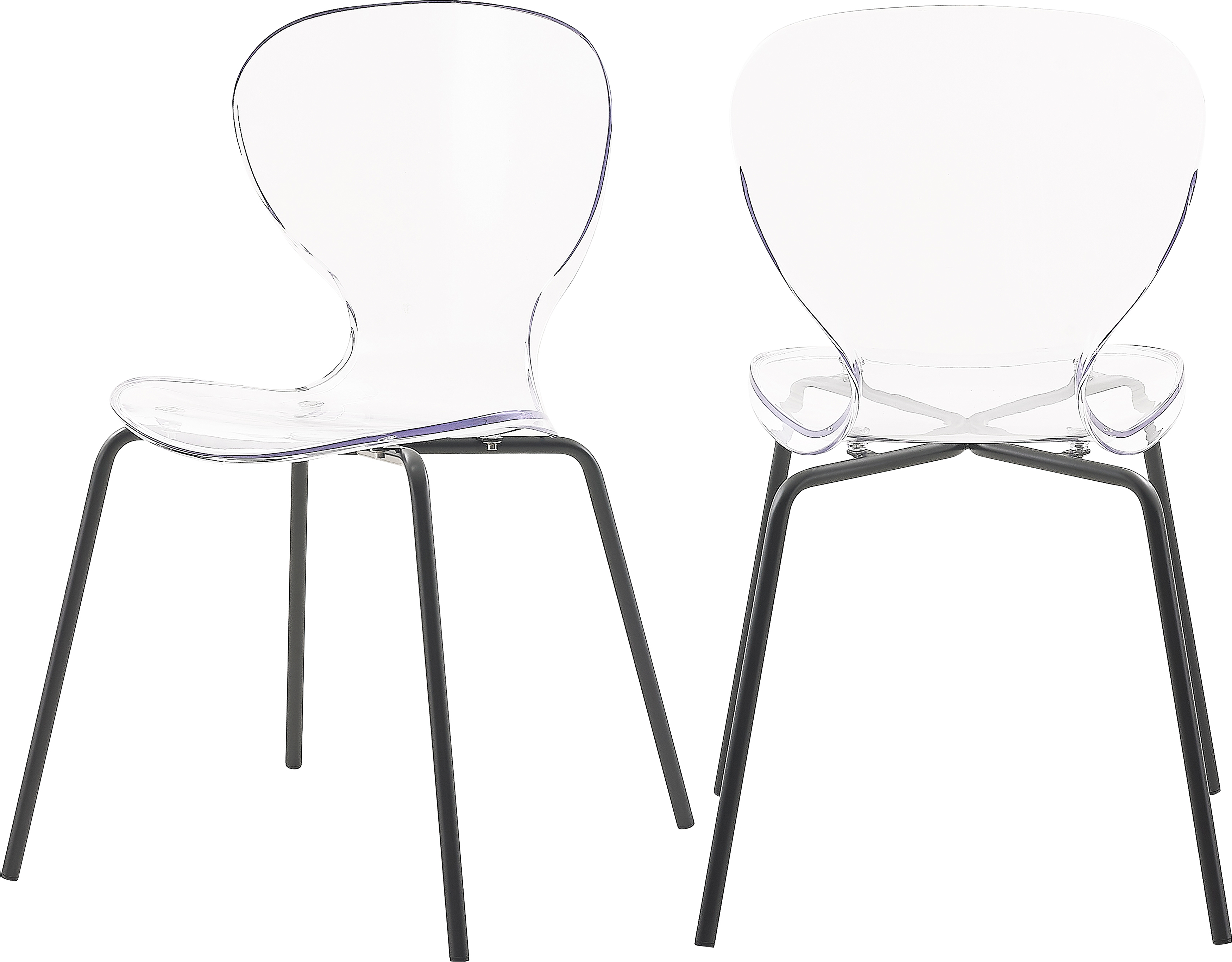 Meridian Furniture Clarion Dining Chair - Black Meridian Furniture Clarion Dining Chair - Black