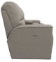 La-Z-Boy® Cade Pebble Chenille Power Reclining Loveseat with Console and Headrest-3