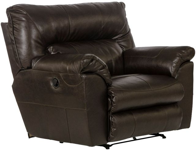 Catnapper® Nolan Godiva Power Extra Wide Cuddler Recliner