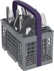 Beko 24" Fingerprint Free Stainless Steel Top Control Built In Dishwasher-4