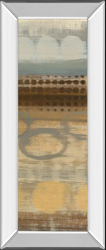 Classy Art Movement Panel lI by Jeni Lee Mirror Framed Wall Art-0