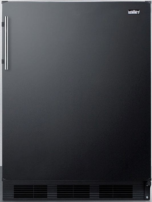 Summit® 24" 5.1 Cu. Ft. Black Compact Refrigerator-0