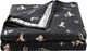 HiEnd Accents Conversation Reversible 3-Piece Deep Black/Warm Cream King Bedding Bundle-2
