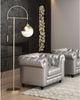 Zuo® Waterloo White/Brushed Bronze Floor Lamp-5