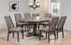 Winners Only® Hartford Gray Pedestal Dining Table-2