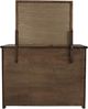 Jofran Inc. Madison County 4-Piece Barnwood King Barn Door Bedroom Set-3