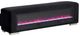 Furniture of America® Elnath Black Bench with Visual Crystal Fireplace-0