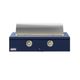 Caliber™ Rockwell Social 42" 2-Burner Cobalt Built-In Natural Gas Grill with Gold Hardware-1