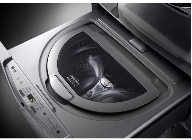 LG SideKick™ Graphite Steel Pedestal Washer-18