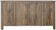 International Furniture Direct Xel-Ha Almond Brown 4-Door Console-1