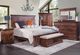 Urban Collections by Yutzy Woodworking Norway Earthtone/Maple King Panel Bed-1