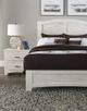 Vaughan-Bassett Cottage Too Weathered White Queen Mansion Footboard-1