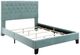 Emerald Home Amelia Light Blue King Upholstered Panel Bed-3